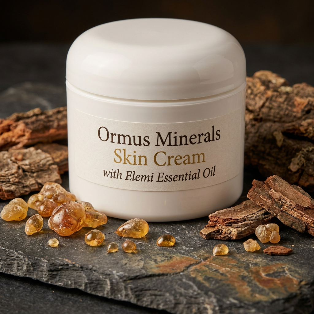 Ormus Minerals Skin Cream with Elemi Essential Oil