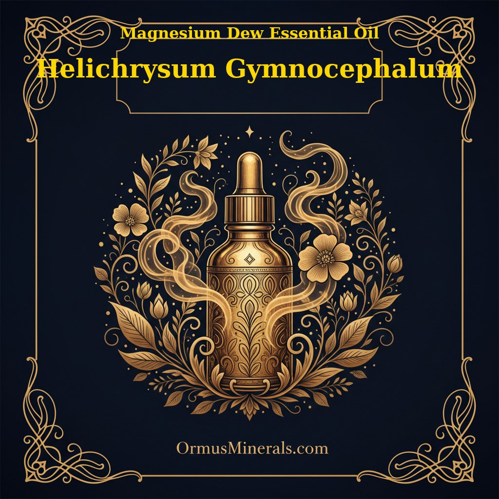Ormus Magnesium Dew with Helichrysum Gymnocephalum Essential Oil 8oz
