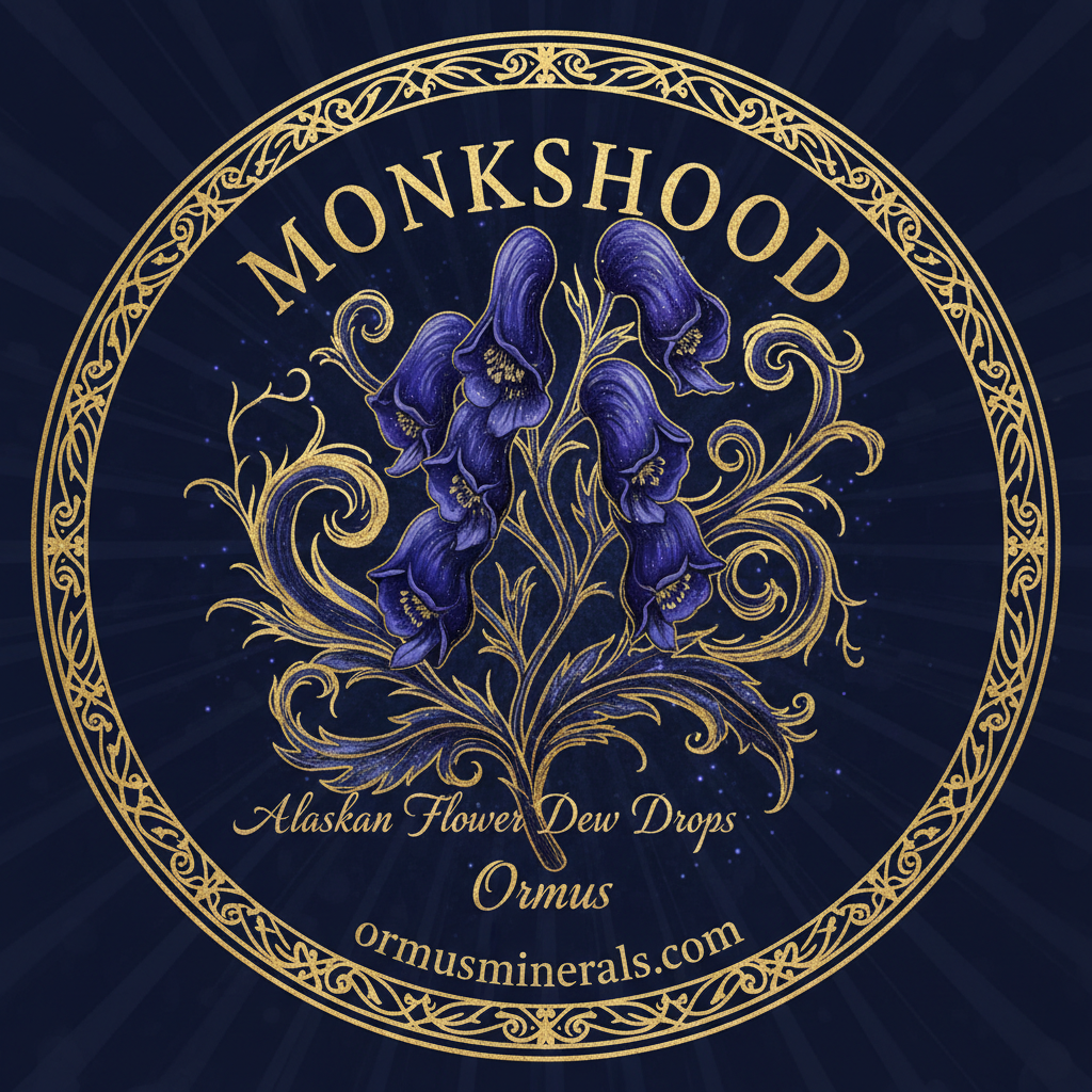 Monkshood Alaskan Dew Drops Ormus 4oz Extra Strength 4x | OrmusMinerals.com