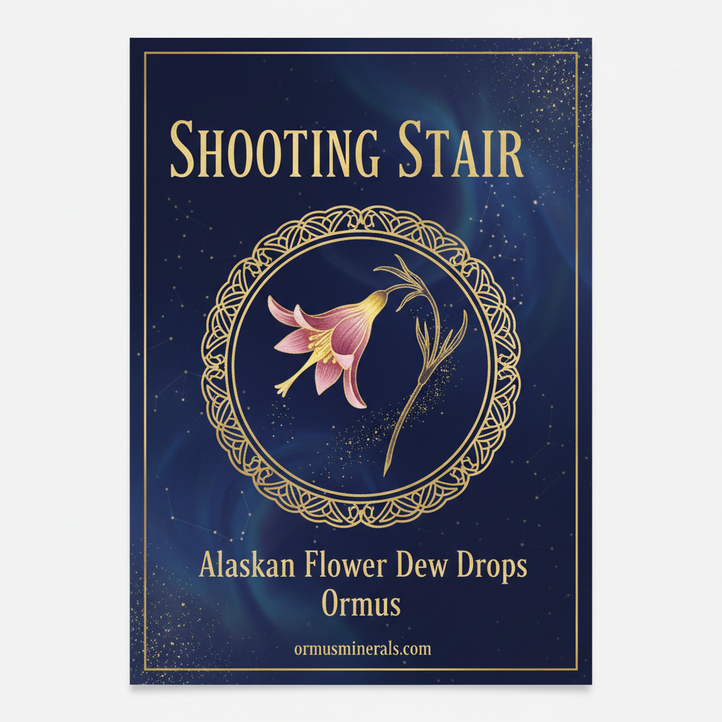 Shooting Star Alaskan Dew Drops Ormus 8oz Extra Strength 5x | OrmusMinerals.com
