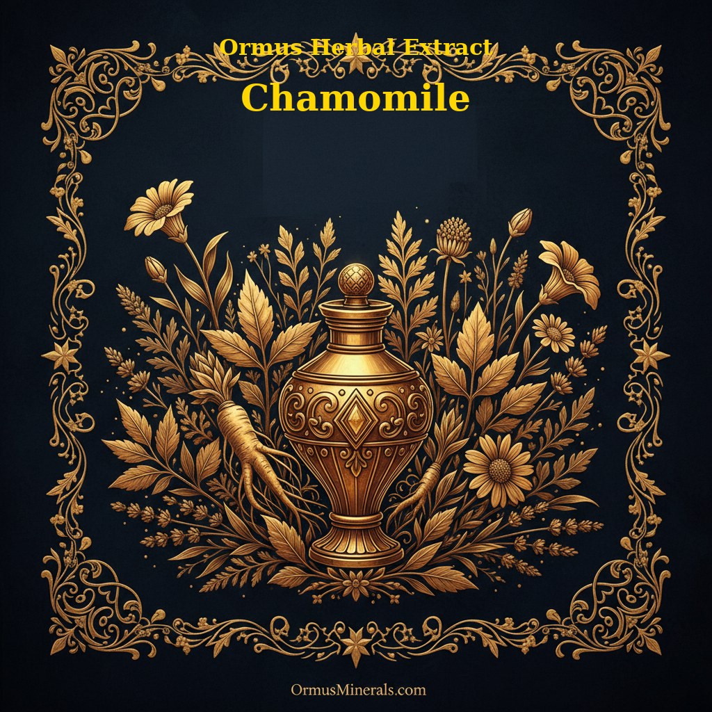 Ormus Minerals Herbal Extract Chamomile 4oz