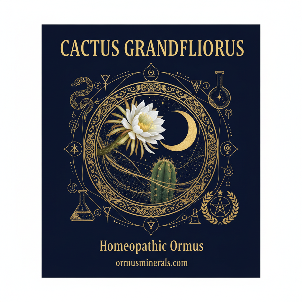 Cactus Grandiflorus Homeopathic Ormus 32oz Extra Strength 4x | OrmusMinerals.com