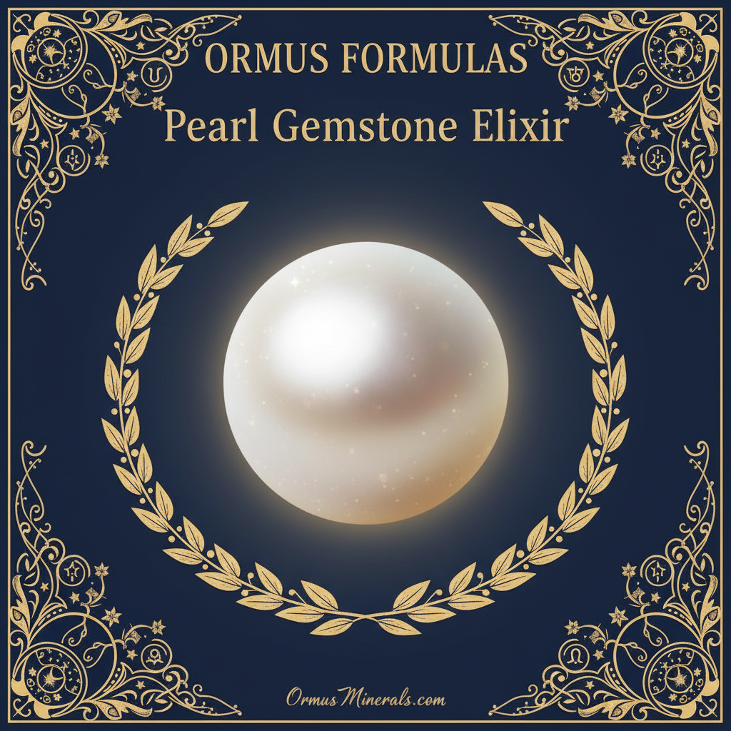 Ormus Minerals Pearl Gemstone Elixir Imprinted Ormus 16oz Extra Strength 5x