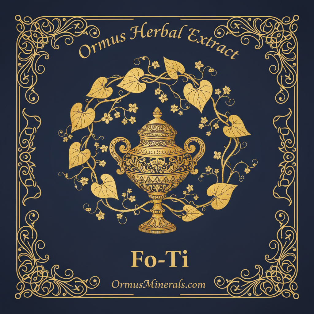Ormus with Fo-Ti Herbal Extract 4oz