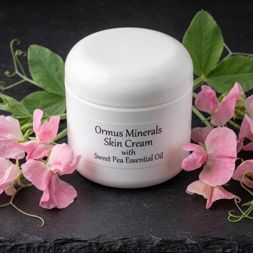 Ormus Minerals Skin Cream with Sweet Pea Essential Oil