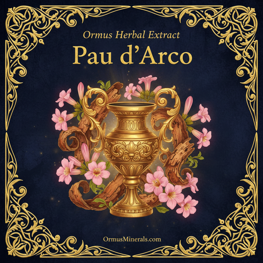 Ormus with Pau d'Arco Herbal Extract 4oz