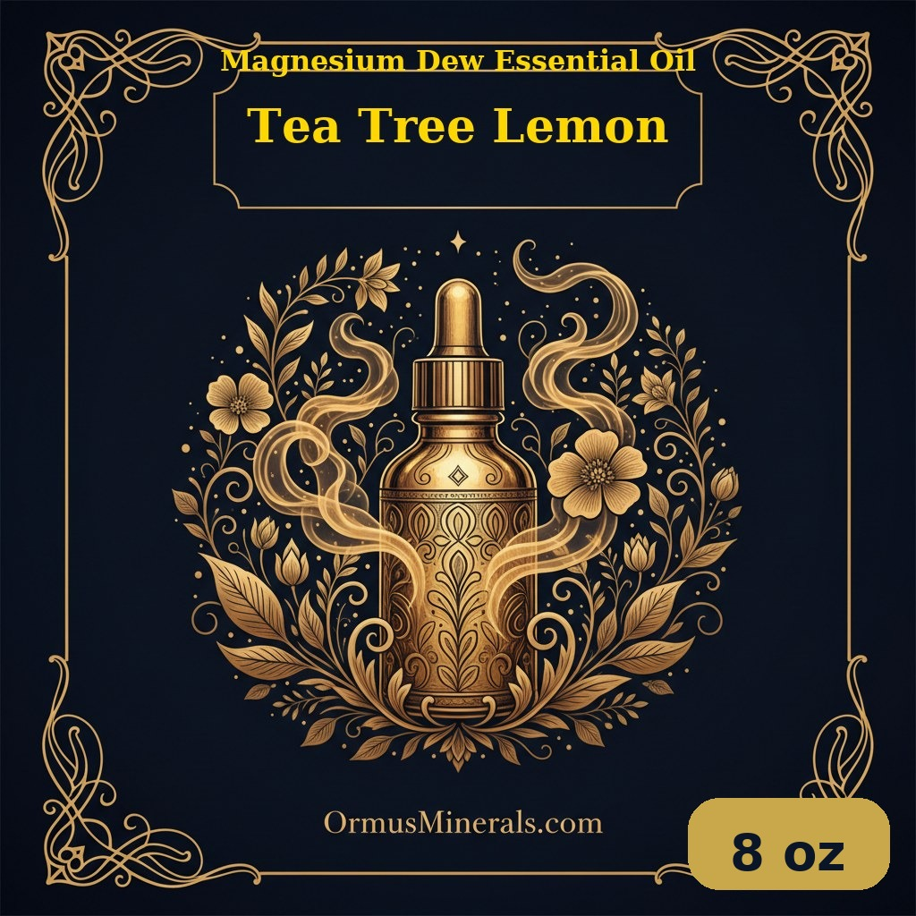 Tea Tree Lemon Ormus Live Healing Oil 8oz