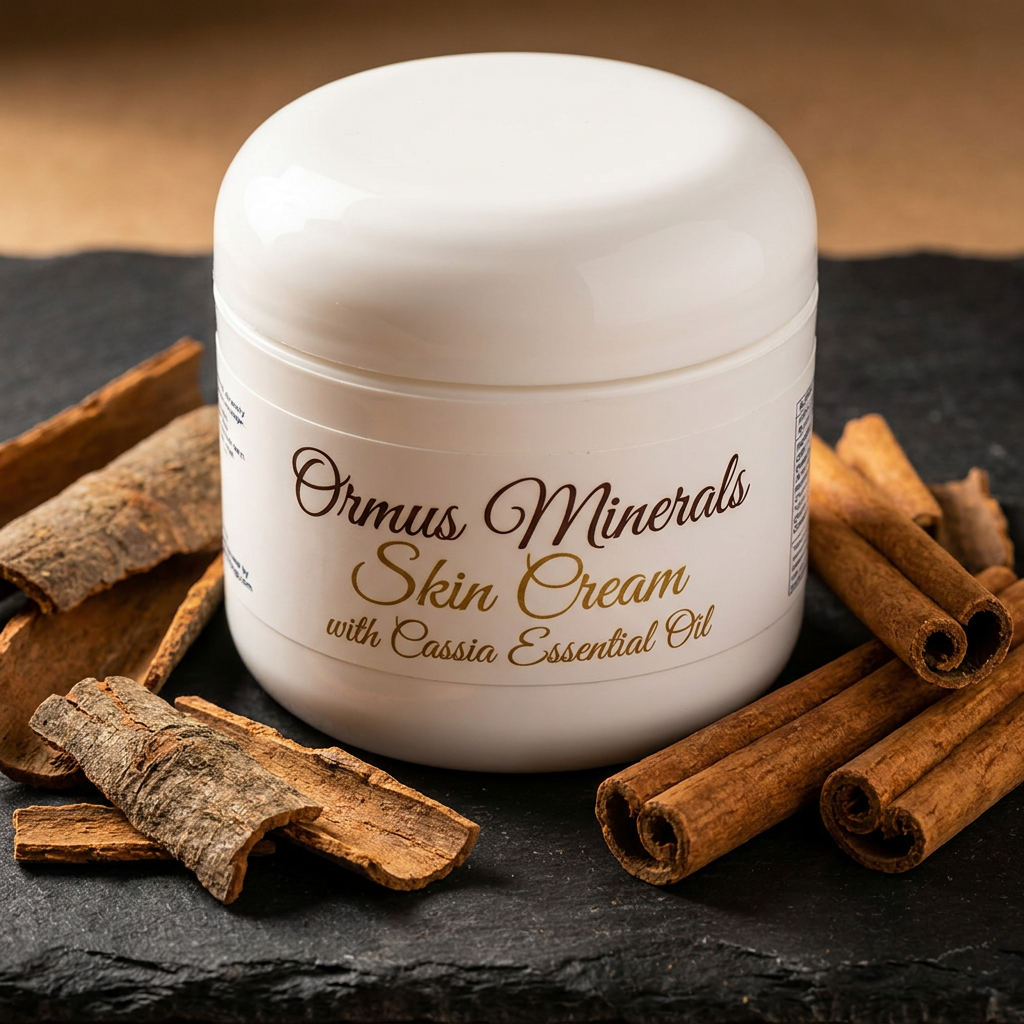 Ormus Minerals Skin Cream with Cassia Essential Oil
