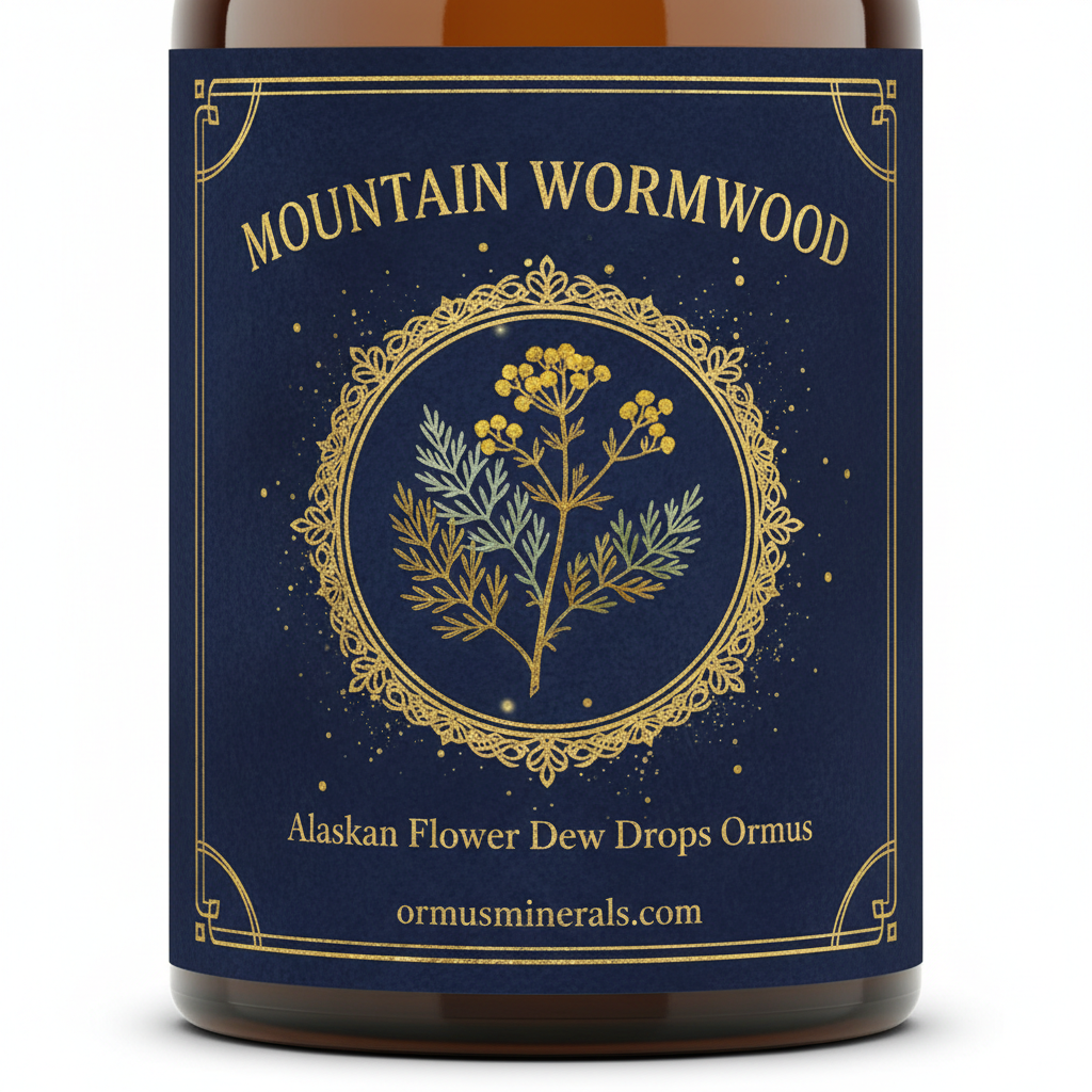 Mountain Wormwood Alaskan Dew Drops Ormus 4oz Extra Strength 1x | OrmusMinerals.com