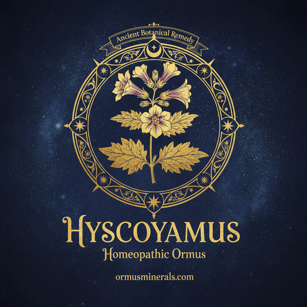 Hyoscyamus Homeopathic Ormus 8oz Extra Strength 5x | OrmusMinerals.com