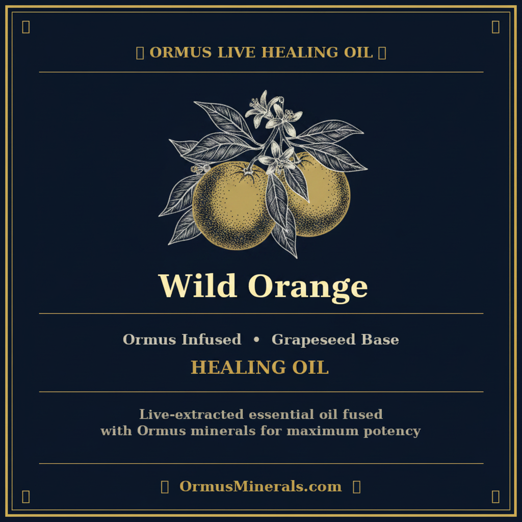 Ormus Live Healing Oil with Wild Orange