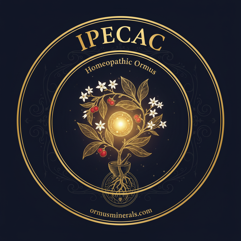 Ipecac Homeopathic Ormus 8oz Extra Strength 2x | OrmusMinerals.com