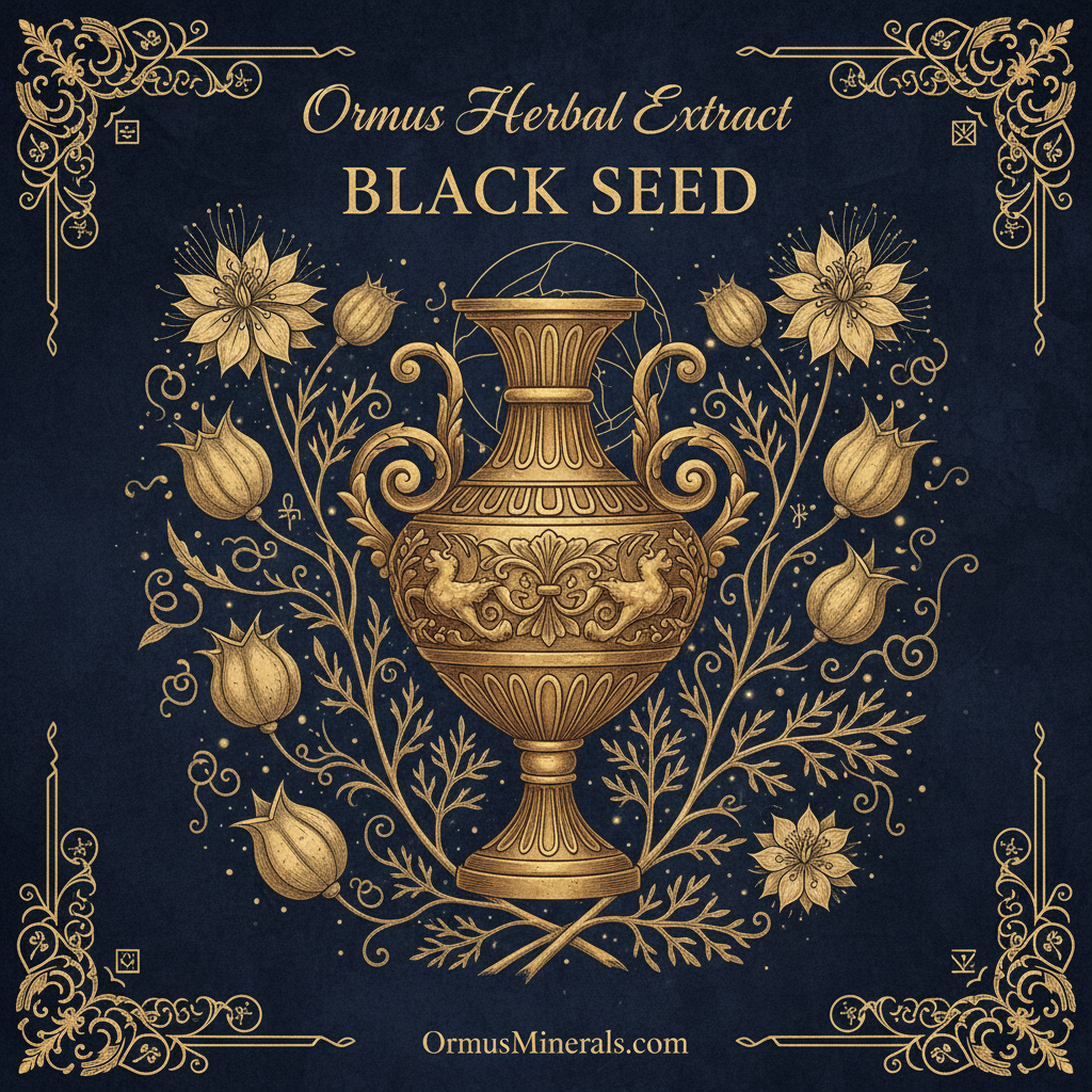 Ormus with Black Seed Herbal Extract 4oz