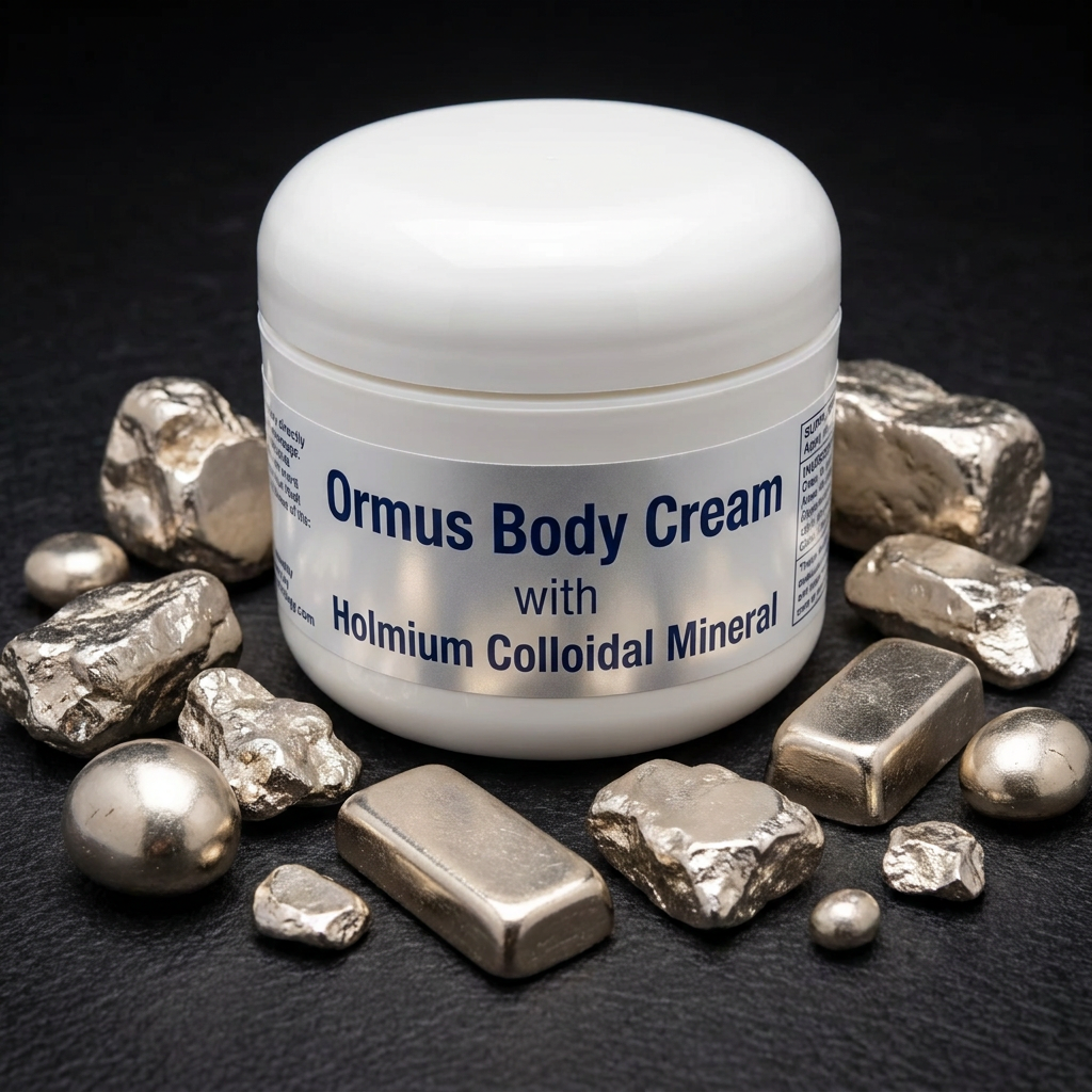 Ormus Body Cream with Holmium Colloidal Mineral