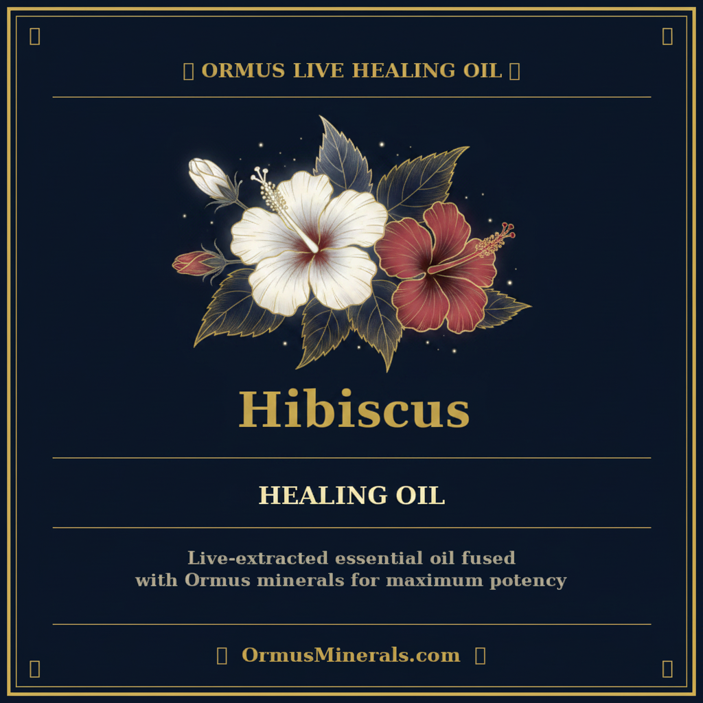 Ormus Live Healing Oil with Hibiscus