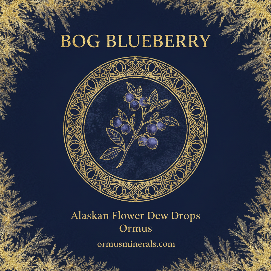 Bog Blueberry Alaskan Dew Drops Ormus 4oz Extra Strength 1x | OrmusMinerals.com