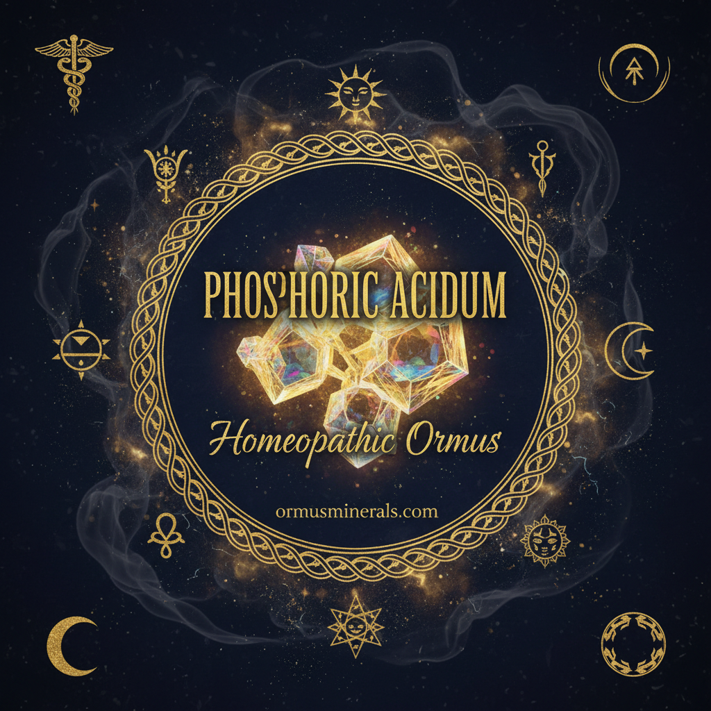 Phosphoric Acidum Homeopathic Ormus 8oz Extra Strength 1x | OrmusMinerals.com