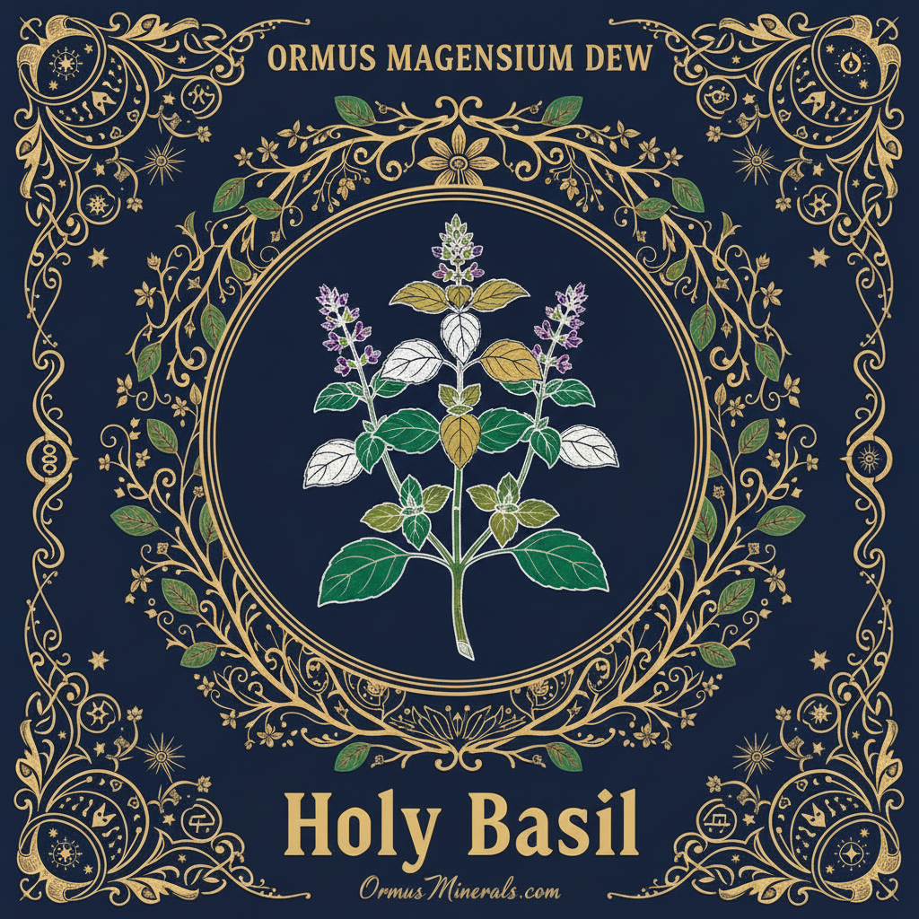 Ormus Minerals Magnesium Dew Tulsi Essential Oil 8oz