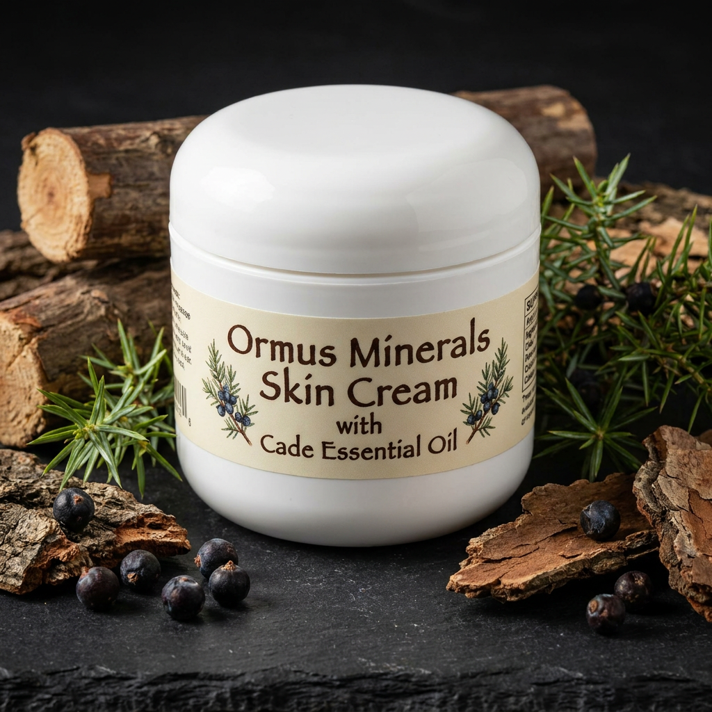 Ormus Minerals Skin Cream with Cade Essential Oil