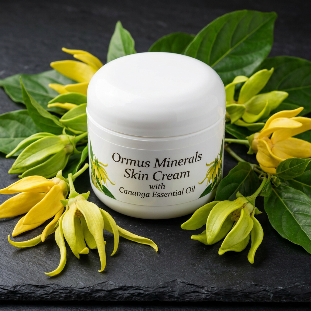 Ormus Minerals Skin Cream with Cananga Essential Oil
