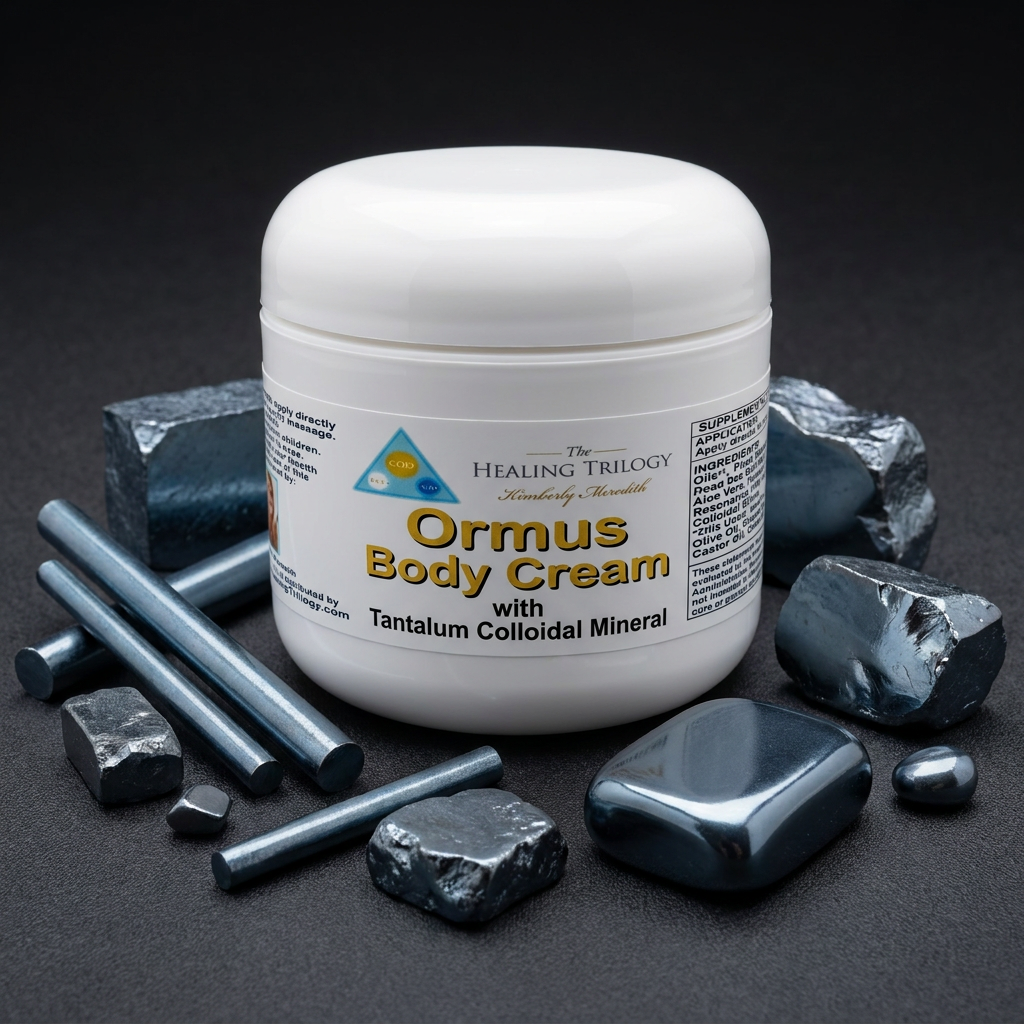 Ormus Body Cream with Tantalum Colloidal Mineral