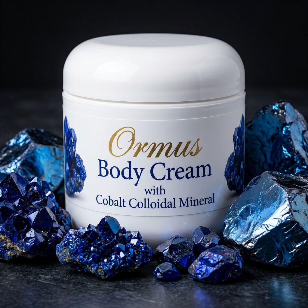 Ormus Body Cream with Cobalt Colloidal Mineral