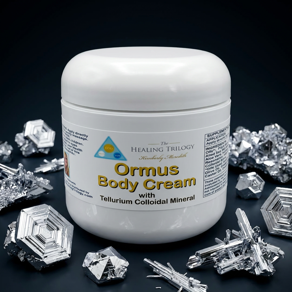 Ormus Body Cream with Tellurium Colloidal Mineral