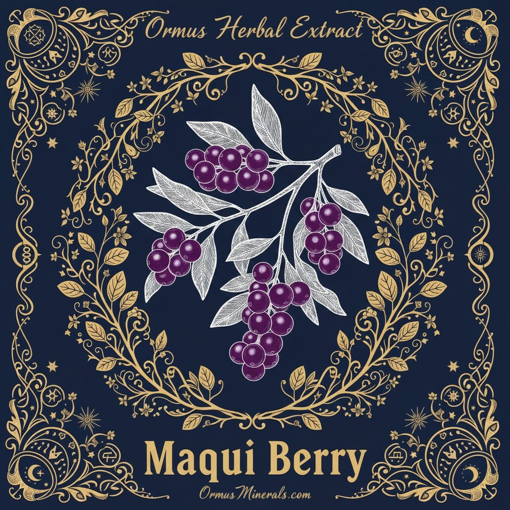 Ormus Minerals Maqui Berry Extract 8oz