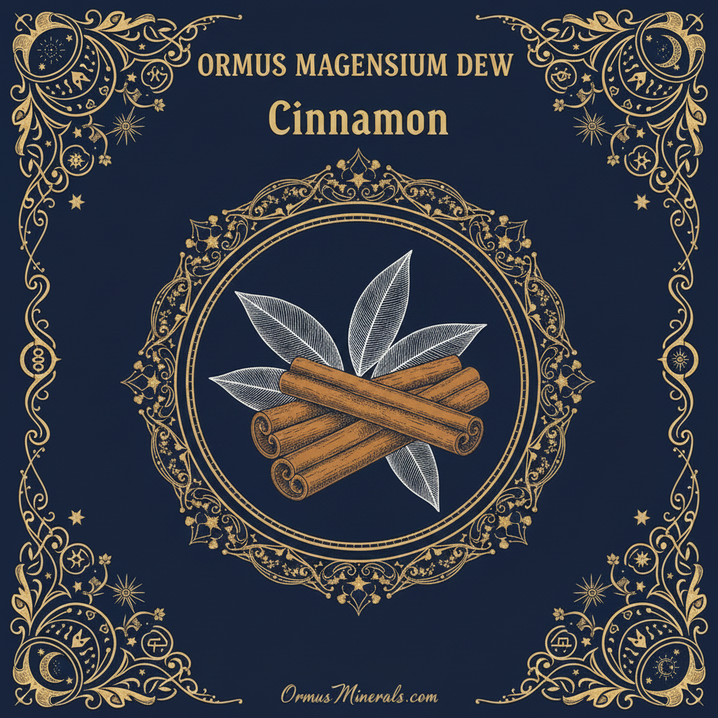 Ormus Minerals Magnesium Dew Cinnamon Essential Oil 8oz