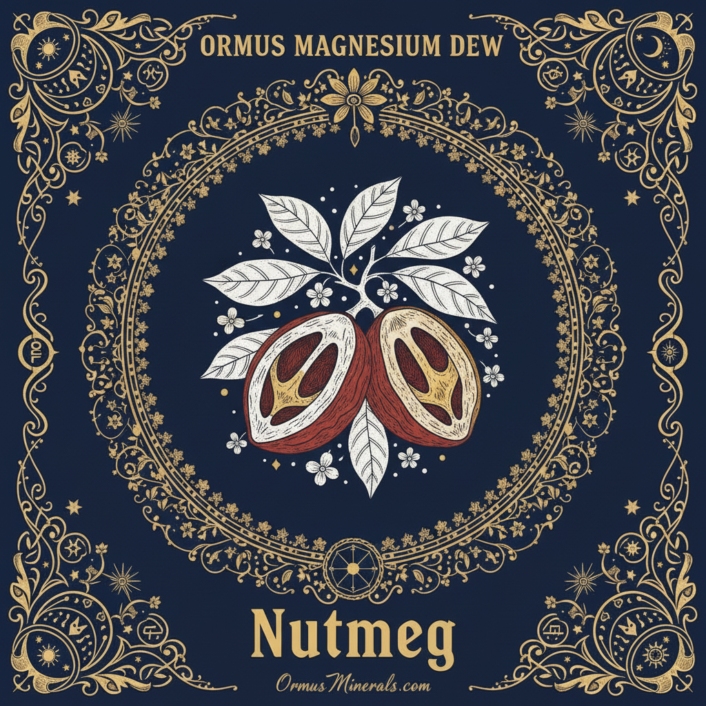 Ormus Minerals Magnesium Dew Nutmeg Essential Oil 4oz
