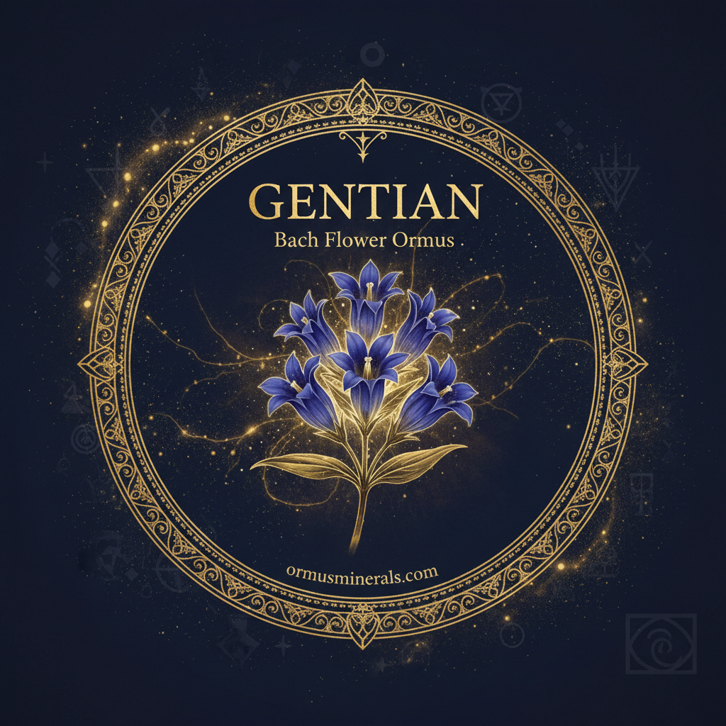 Gentian Bach Dew Drops Ormus 4oz Extra Strength 3x | OrmusMinerals.com