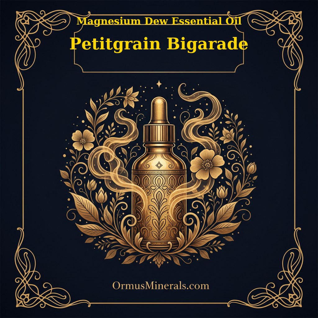 Ormus Magnesium Dew with Petitgrain Bigarade Essential Oil 8oz