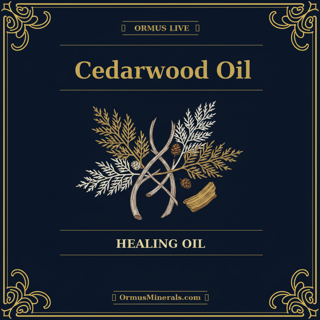Ormus Live Healing Oil with Cedarwood Oil