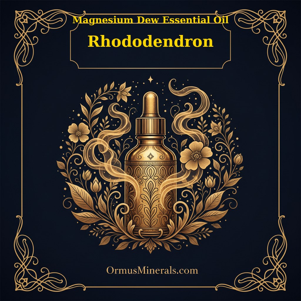 Ormus Magnesium Dew with Rhododendron Essential Oil 8oz