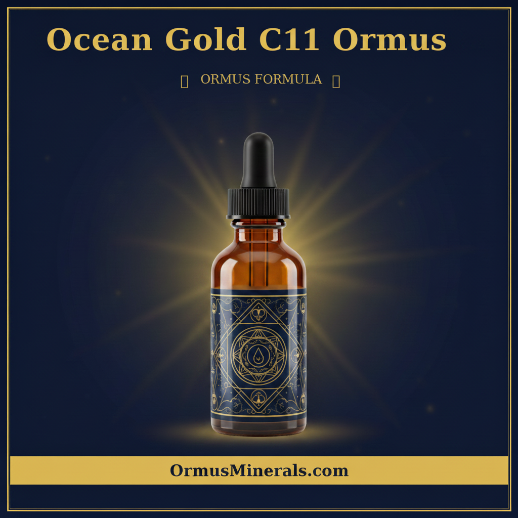 Ormus Minerals Ocean Gold C-11 ORMUS 16oz Extra Strength 5x