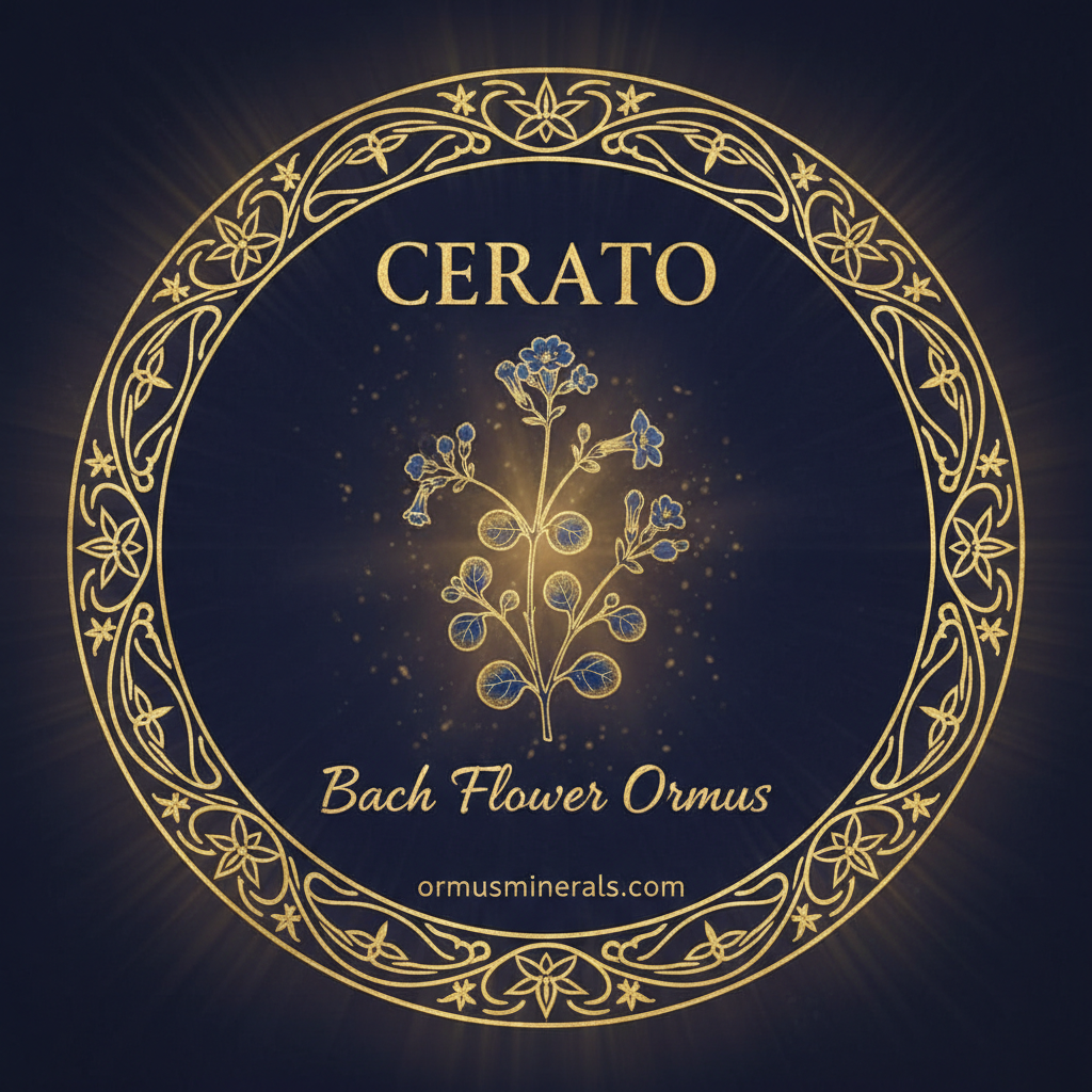 Cerato Bach Dew Drops Ormus 4oz Extra Strength 1x | OrmusMinerals.com