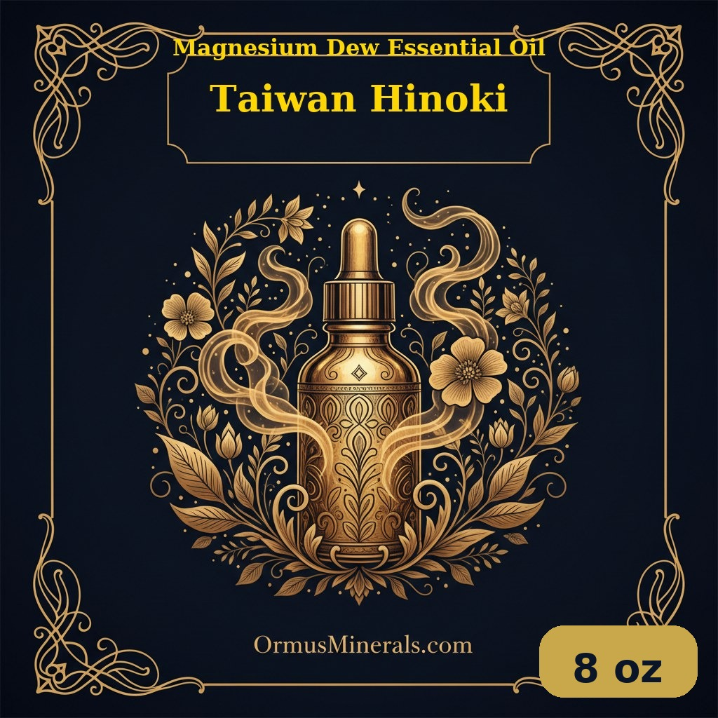 Taiwan Hinoki Ormus Live Healing Oil 8oz