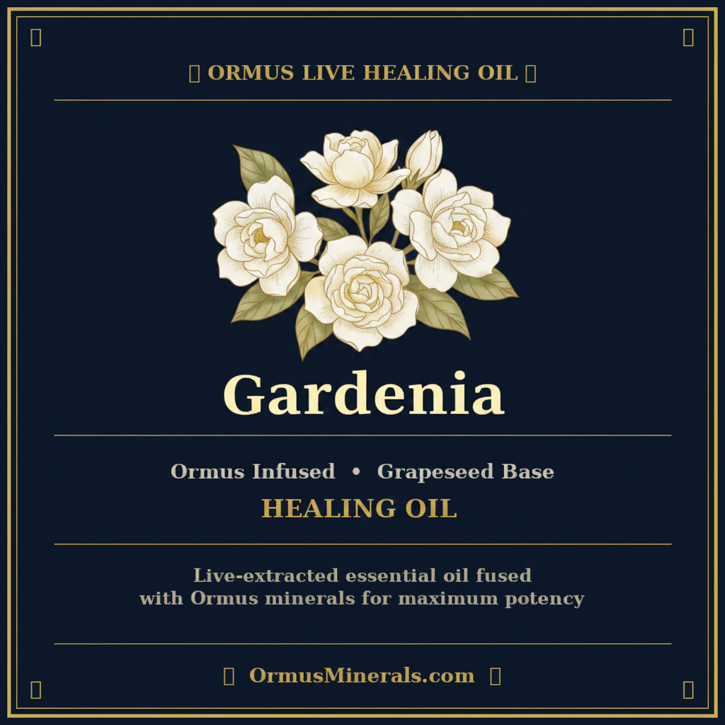 Ormus Live Healing Oil with Gardenia