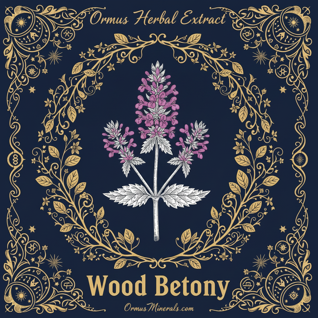 Ormus Minerals Wood Betony Extract 4oz