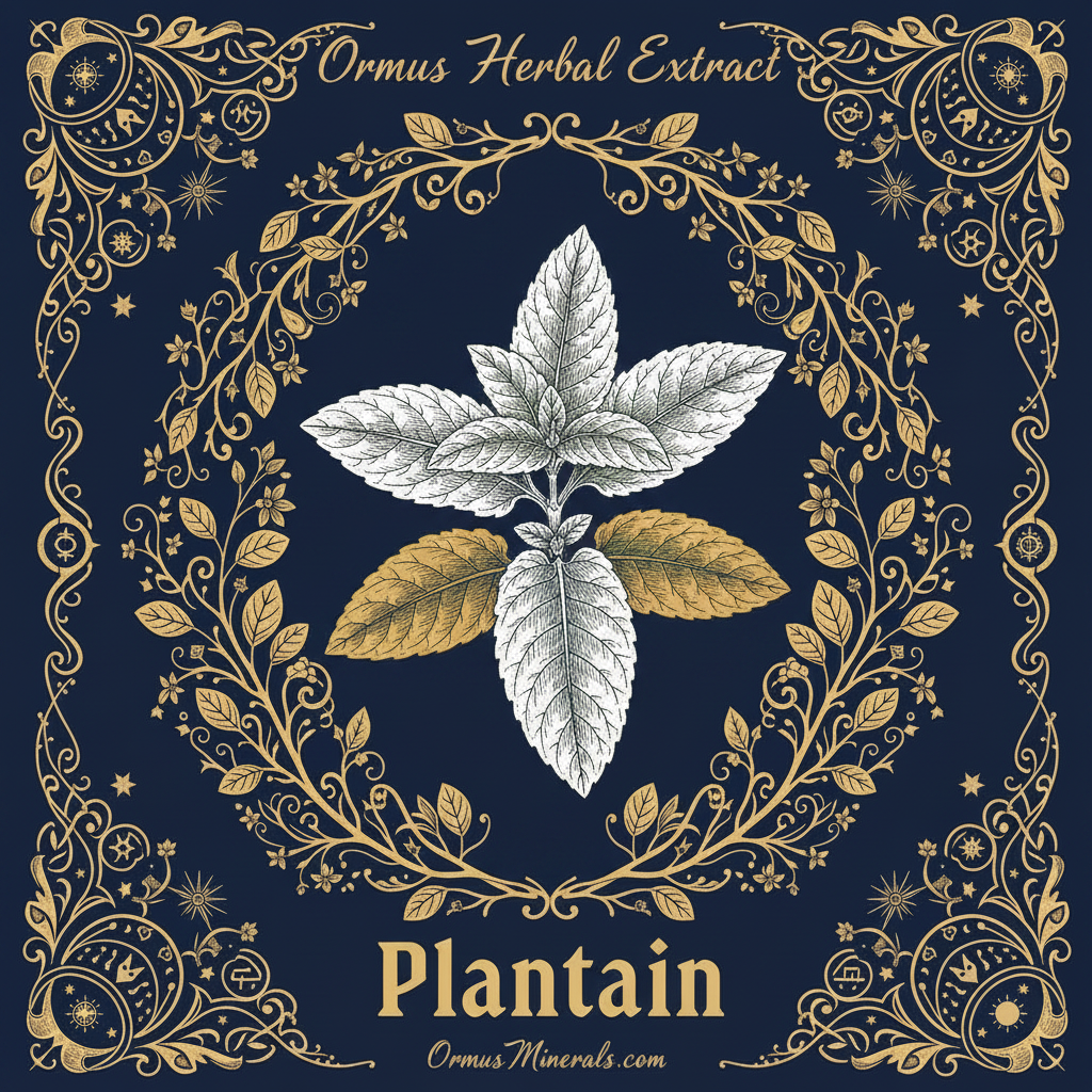 Ormus Minerals Plantain Extract 4oz