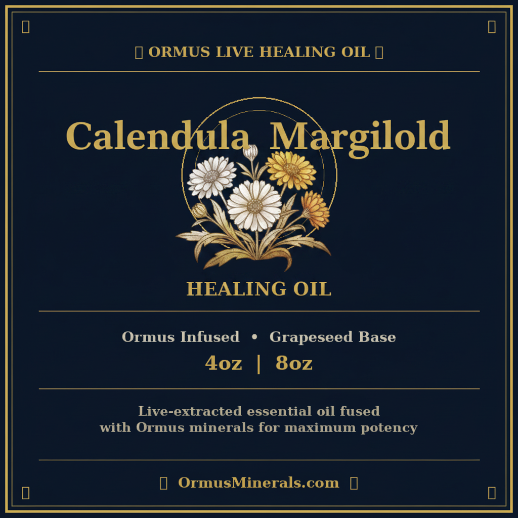 Ormus Live Healing Oil with Calendula Marigold