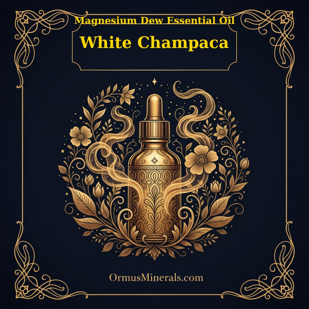 Ormus Magnesium Dew with White Champaca Essential Oil 4oz