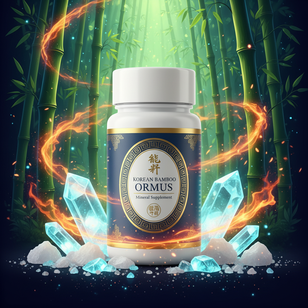 Ormus Minerals - Korean Bamboo Salt Ormus Mental Health Clarity Potassium Immunity 16oz - Premium Mineral Supplement