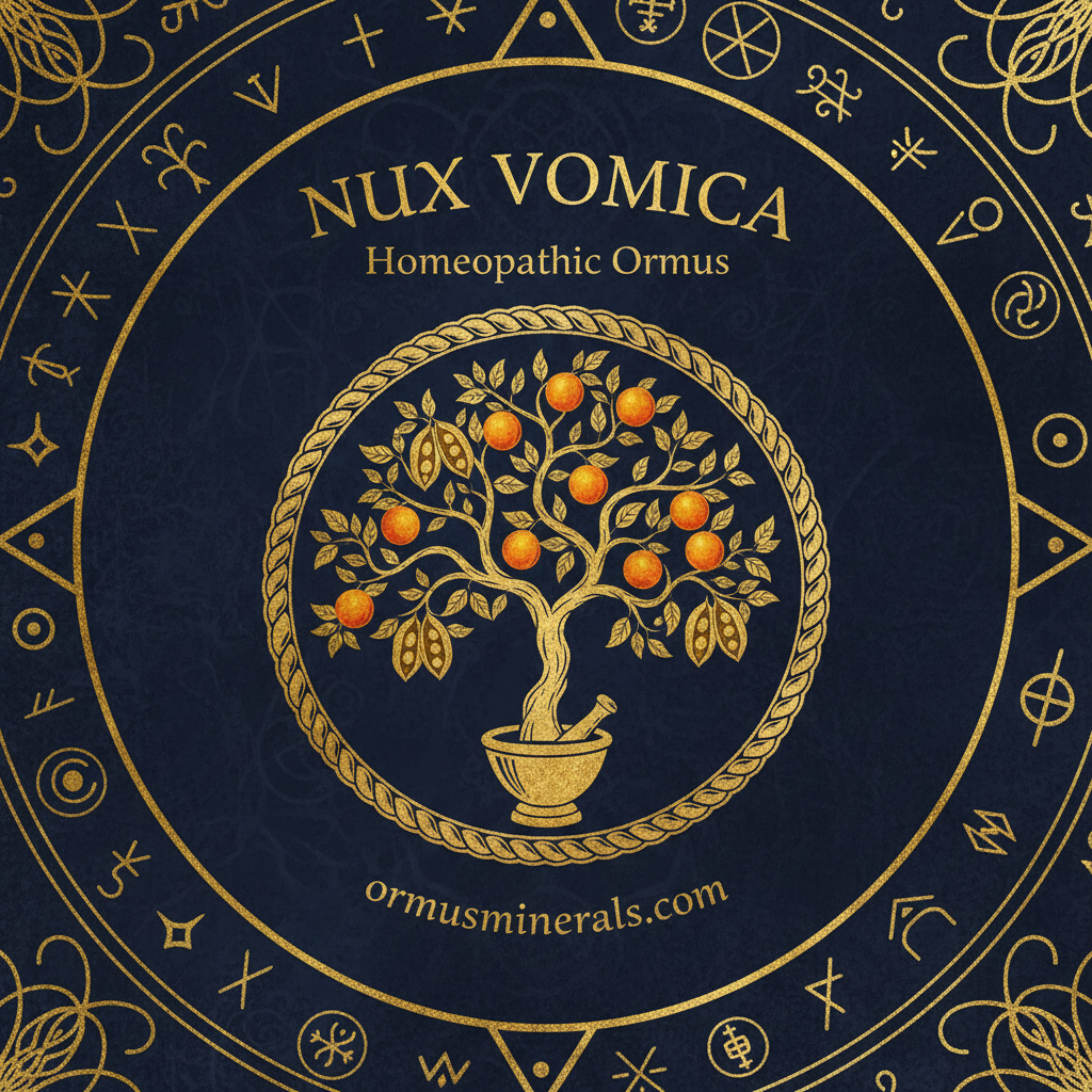 Nux Vomica Homeopathic Ormus 8oz Extra Strength 1x | OrmusMinerals.com