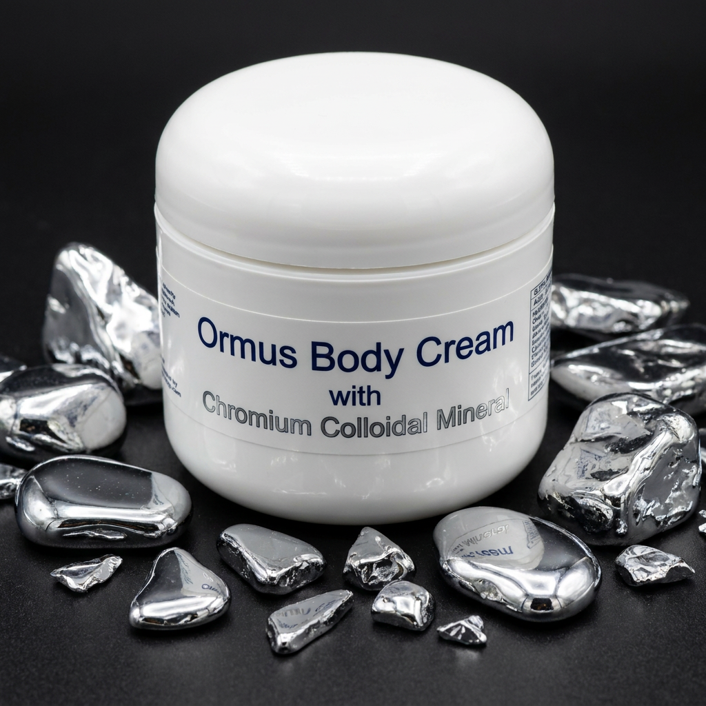 Ormus Body Cream with Chromium Colloidal Mineral