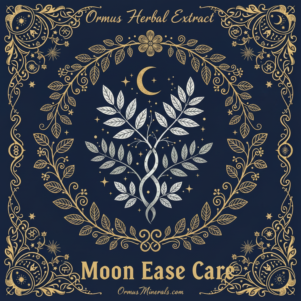 Ormus Minerals Moon Ease Care Extract 8oz — premium ormus mineral supplement from dead sea | Ormus Minerals