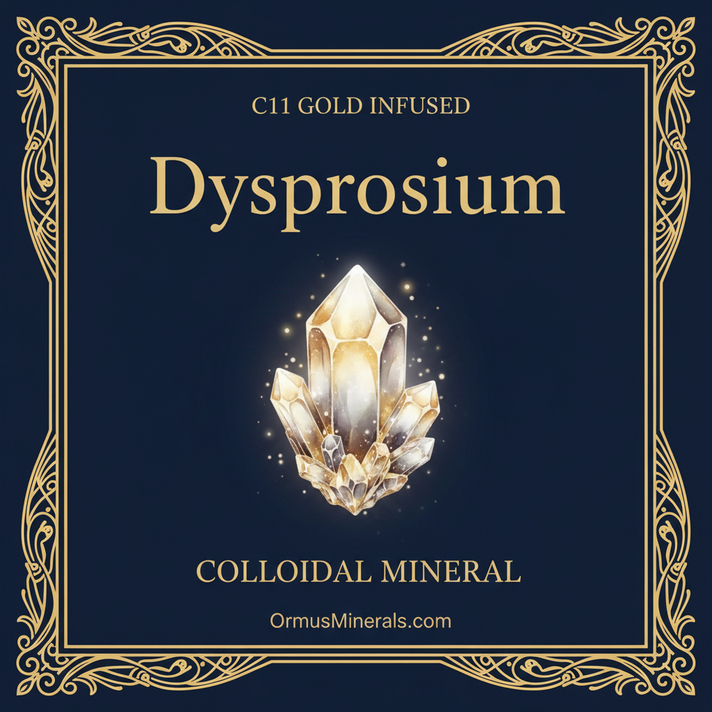 Ormus C11 Colloidal Dysprosium 8oz Extra Strength 2x