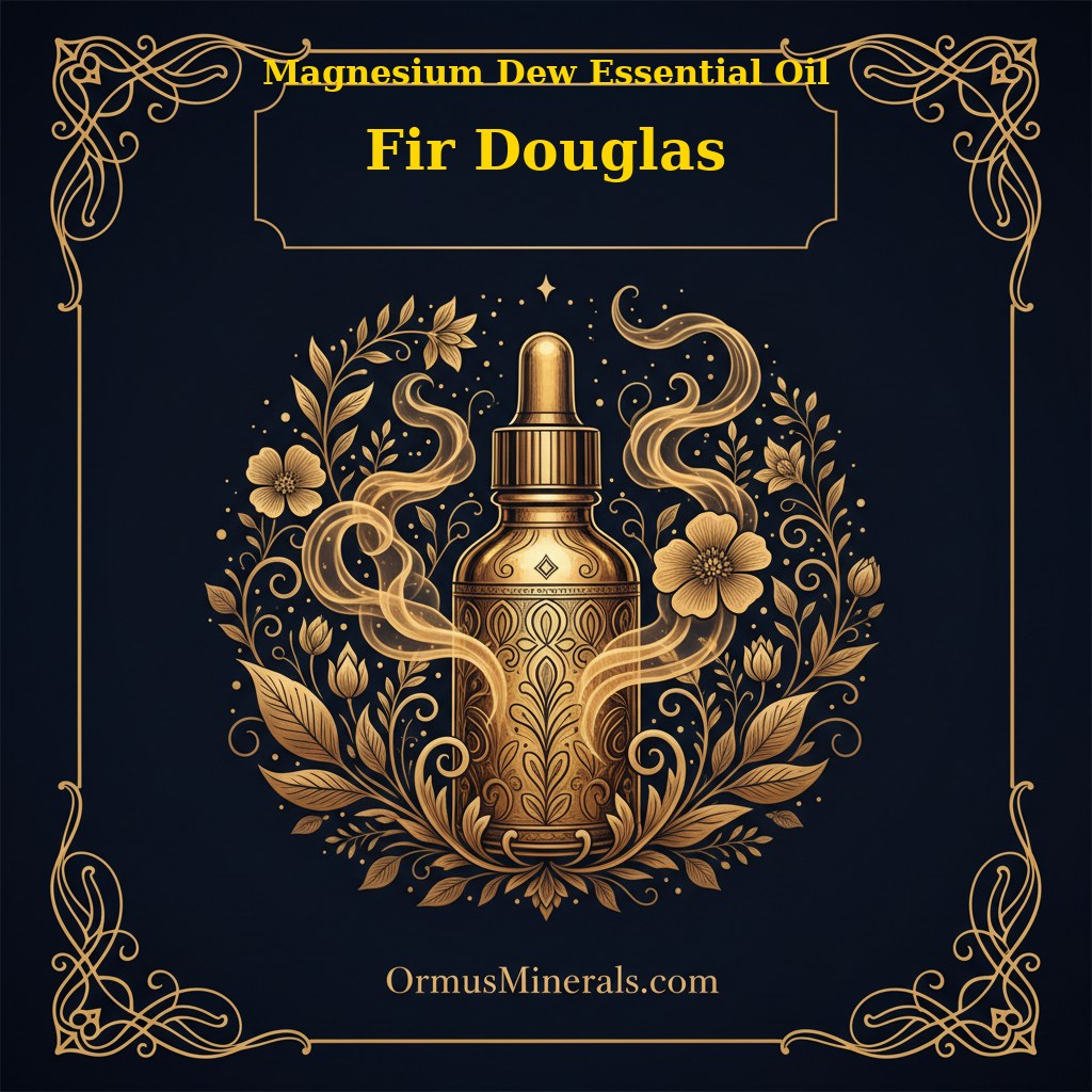 Ormus Magnesium Dew with Fir Douglas Essential Oil 4oz