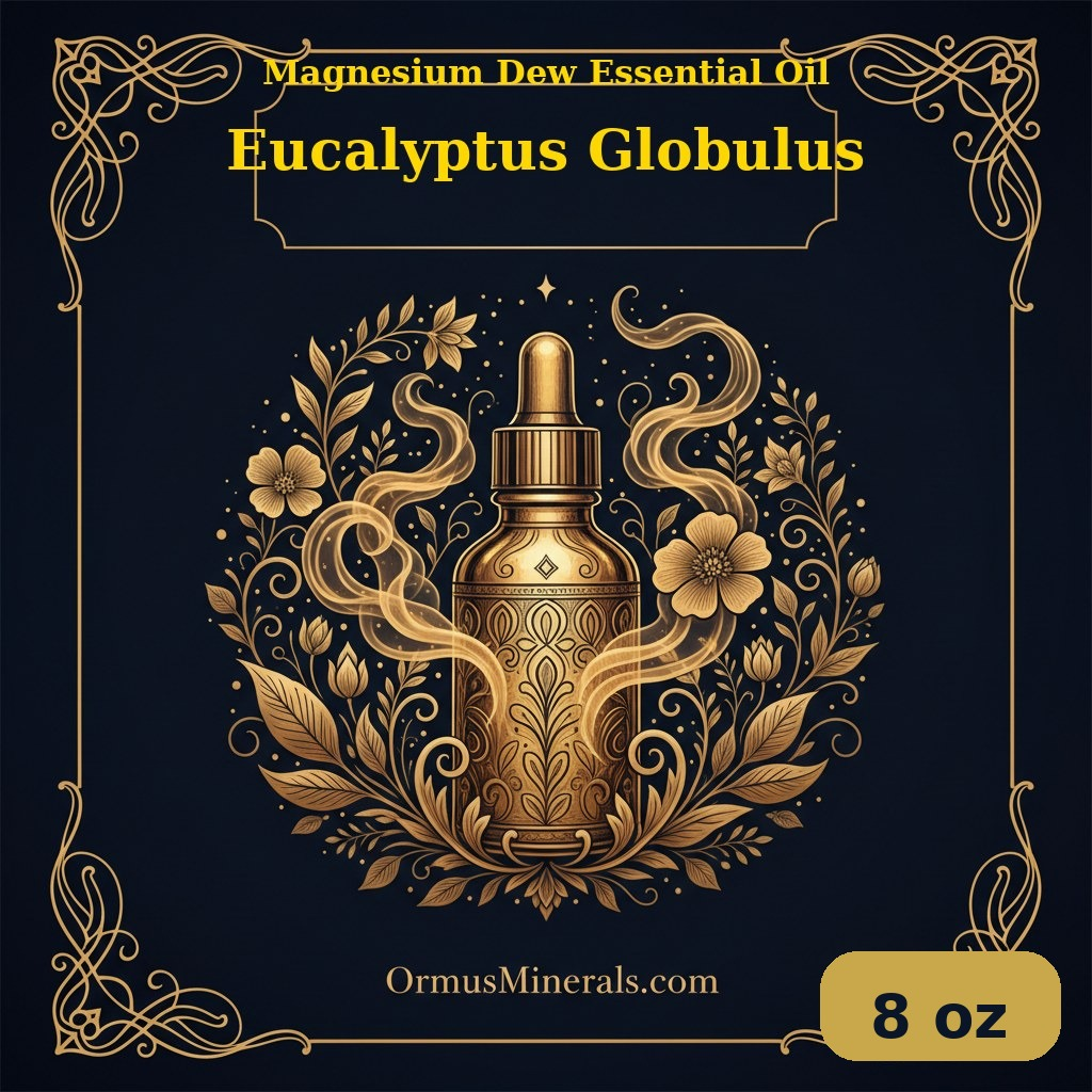 Eucalyptus Globulus Ormus Live Healing Oil 8oz