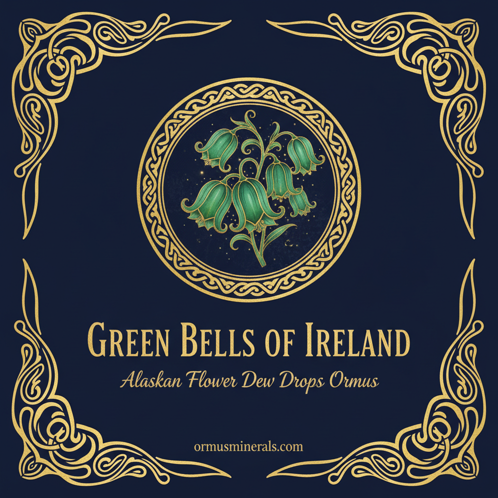 Green Bells Of Ireland Alaskan Dew Drops Ormus 4oz Extra Strength 1x | OrmusMinerals.com
